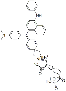 [4-[[4-anilino-1-naphthyl][4-(dimethylamino)phenyl]methylene]cyclo-2,5-hexadien-1-ylidene]dimethylammonium hydrogen adipate CAS#: 84962-88-9