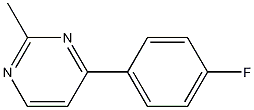 4-(4-fluorophenyl)-2-methylpyrimidine CAS#: 85979-51-7