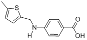 4-(((5-METHYLTHIEN-2-YL)METHYL)AMINO)BENZOIC ACID CAS#: 805994-90-5