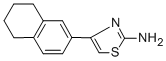 4-(5,6,7,8-TETRAHYDRO-NAPHTHALEN-2-YL)-THIAZOL-2-YLAMINE CAS#: 87999-04-0