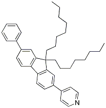 4-(9,9-dioctyl-7-phenyl-9H-fluoren-2-yl)pyridine CAS#: 811460-27-2