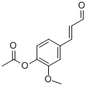 4-ACETOXY-3-METHOXYCINNAMALDEHYDE CAS#: 83071-67-4