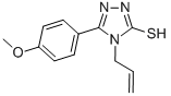 4-ALLYL-5-(4-METHOXYPHENYL)-4H-1,2,4-TRIAZOLE-3-THIOL CAS#: 88614-18-0
