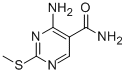 4-AMINO-2-(METHYLTHIO)PYRIMIDINE-5-CARBOXAMIDE CAS#: 89533-28-8