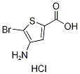 4-AMino-5-broMothiophene-2-carboxylic acid hydrochloride CAS#: 89499-50-3