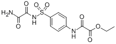 ((4-(((Aminoacetyl)amino)sulfonyl)phenyl)amino)oxoacetic acid ethyl es ter CAS#: 81717-15-9