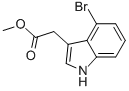 (4-BROMO-1H-INDOL-3-YL)-ACETIC ACID METHYL ESTER CAS#: 89245-37-4
