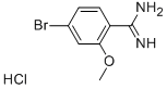 4-BROMO-2-METHOXY-BENZAMIDINE HYDROCHLORIDE CAS#: 812667-45-1