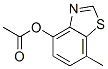 4-Benzothiazolol,7-methyl-,acetate(ester)(9CI) CAS#: 88686-33-3