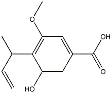 4-(But-3-en-2-yl)-3-hydroxy-5-Methoxybenzoic acid CAS#: 81184-33-0