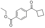 4-CARBOETHOXYPHENYL CYCLOBUTYL KETONE CAS#: 801303-28-6
