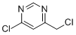 4-CHLORO-6-(CHLOROMETHYL)-PYRIMIDINE CAS#: 85878-84-8