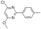 4-CHLORO-6-METHOXY-2-(4-METHYLPHENYL)PYRIMIDINE CAS#: 83216-84-6
