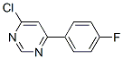 4-Chloro-6-(4-fluoro-phenyl)-pyrimidine CAS#: 85979-61-9