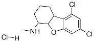 4-Dibenzofuranamine, 7,9-dichloro-1,2,3,4,4a,9b-hexahydro-N-methyl-, hydrochloride CAS#: 80020-74-2