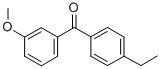 4-ETHYL-3'-METHOXYBENZOPHENONE CAS#: 82520-39-6