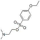 4-Ethoxybenzenesulfonic acid 2-(dimethylamino)ethyl ester CAS#: 84678-40-0