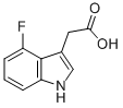 (4-FLUORO-1H-INDOL-3-YL)-ACETIC ACID CAS#: 89434-03-7