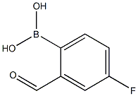(4-FLUORO-2-FORMYLPHENYL)BORONIC ACID CAS#: 825644-26-6