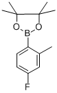 4-FLUORO-2-METHYLPHENYLBORONIC ACID, PINACOL ESTER CAS#: 815631-56-2