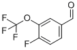 4-FLUORO-3-(TRIFLUOROMETHOXY)BENZALDEHYDE CAS#: 86256-48-6
