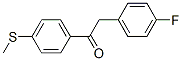 4-FLUOROBENZYL 4-(METHYLTHIO)PHENYL KETONE CAS#: 87483-29-2