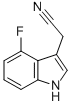 4-FLUOROINDOLE-3-ACETONITRILE CAS#: 89434-04-8