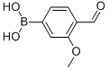 (4-FORMYL-3-METHOXYPHENYL)BORONIC ACID CAS#: 815620-00-9