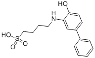 4-HYDROXY-3-(4-SULFOBUTYL)AMINOBIPHENYL CAS#: 80067-96-5