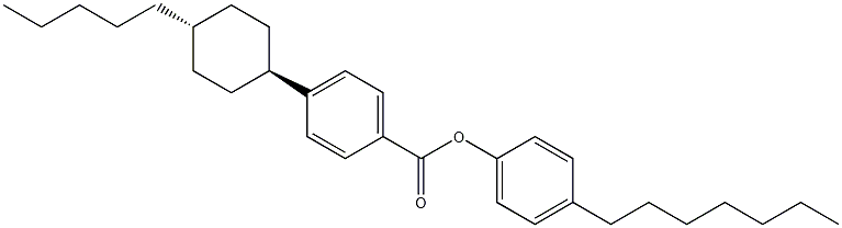 4-Heptylphenyl 4-(trans-4-pentylcyclohexyl)benzoate CAS#: 81929-46-6