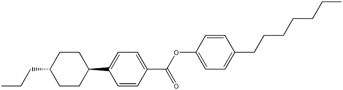4-Heptylphenyl 4-(trans-4-propylcyclohexyl)benzoate CAS#: 81929-42-2