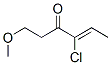4-Hexen-3-one, 4-chloro-1-methoxy- CAS#: 80411-61-6
