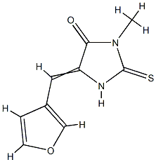 4-Imidazolidinone,5-(3-furanylmethylene)-3-methyl-2-thioxo-(9CI) CAS#: 827588-66-9