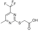 (4-METHYL-6-TRIFLUOROMETHYL-PYRIMIDIN-2-YLSULFANYL)-ACETIC ACID CAS#: 88768-46-1