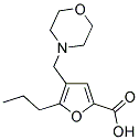 4-MORPHOLIN-4-YLMETHYL-5-PROPYL-FURAN-2-CARBOXYLIC ACID CAS#: 801228-35-3
