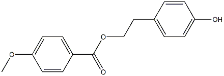 4-Methoxybenzoic acid 2-(4-hydroxyphenyl)ethyl ester CAS#: 87932-34-1