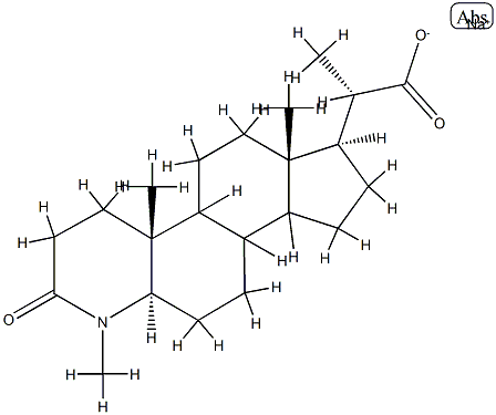 4-Methyl-4-aza-3-oxo-5alpha-pregnane-20-carboxylate CAS#: 85531-68-6