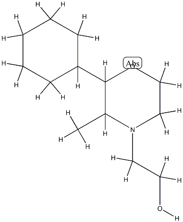 4-Morpholineethanol,2-cyclohexyl-3-methyl-(8CI) CAS#: 802293-41-0