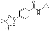 4-(N-CYCLOPROPYLAMINOCARBONYL)PHENYLBORONIC ACID, PINACOL ESTER CAS#: 827614-68-6