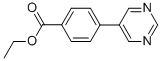 4-PYRIMIDIN-5-YL-BENZOIC ACID ETHYL ESTER CAS#: 82525-18-6
