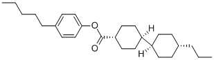 4-Pentylphenyl trans,trans-4'-propyl-1,1'-bicyclohexyl-4-carboxylate CAS#: 84078-44-4