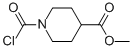 4-Piperidinecarboxylic acid, 1-(chlorocarbonyl)-, methyl ester (9CI) CAS#: 86264-79-1