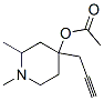 4-Piperidinol,1,2-dimethyl-4-(2-propynyl)-,acetate(ester)(8CI) CAS#: 802853-11-8