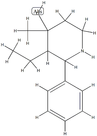 4-Piperidinol,3-ethyl-4-methyl-2-phenyl-(8CI) CAS#: 802576-51-8