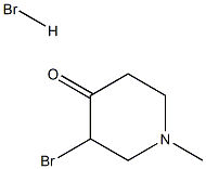 4-Piperidinone, 3-broMo-1-Methyl-, hydrobroMide CAS#: 89580-42-7