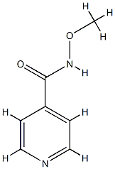 4-Pyridinecarboxamide,N-methoxy-(9CI) CAS#: 83421-33-4