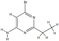 4-Pyrimidinamine,6-bromo-2-ethyl-(9CI) CAS#: 811450-27-8