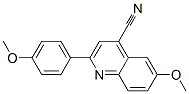 4-Quinolinecarbonitrile, 6-methoxy-2-(4-methoxyphenyl)- CAS#: 801233-89-6