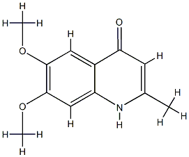 4-Quinolinol,6,7-dimethoxy-2-methyl-(9CI) CAS#: 803630-29-7