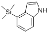 4-(TRIMETHYLSILYL)-1H-INDOLE 98 CAS#: 82645-11-2
